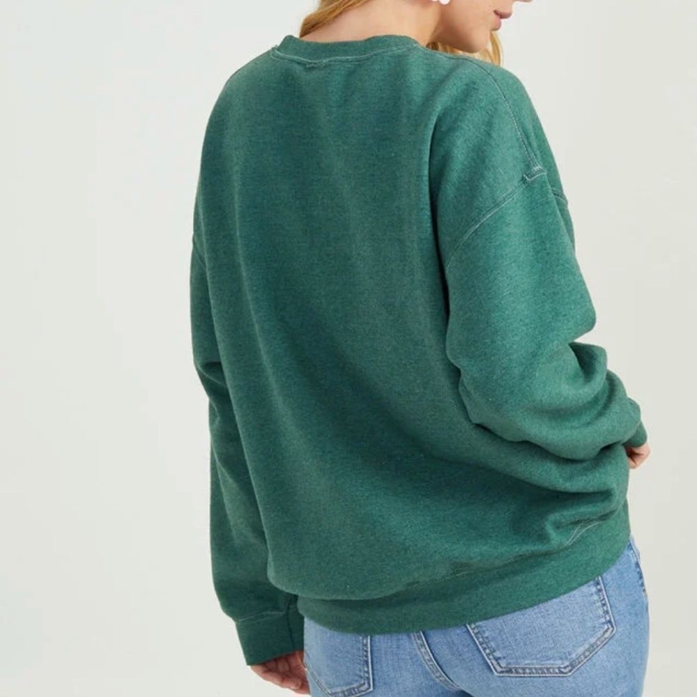 Thankful Forest Green Sweatshirt - Picture 3 of 4